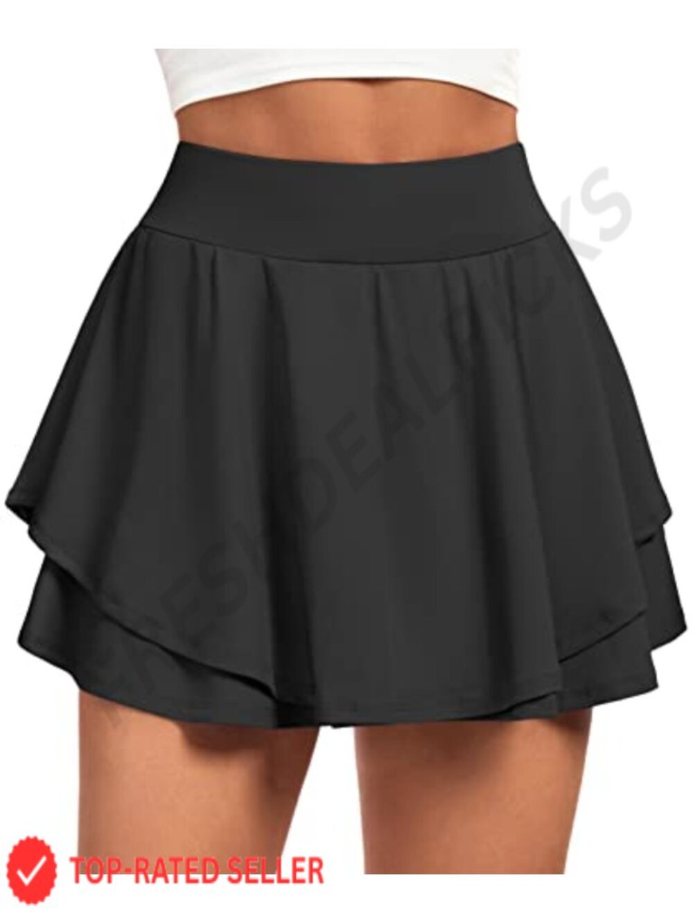 Pleated Tennis Skorts for Women with Pockets High Waist Athletic Skirt